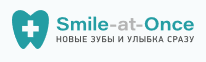 Логотип Стоматология Smile-At-Once